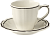 Чашка чайная с блюдцем 2шт
