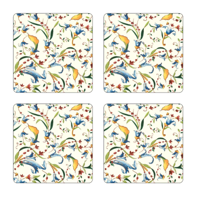 Набор из 4 подставок под бокалы