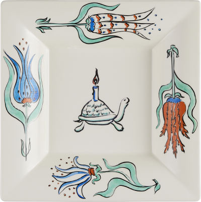 Тарелка квадратная XL