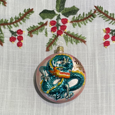 Ёлочная игрушка Дракон Весна